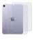Imagen del dispositivo Apple iPad Mini 7 WiFi 2024 (Trasero) con una amplia variedad de protectores de pantalla.