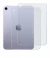 Imagen del dispositivo Apple iPad Mini 7 2024 (Trasero) con una amplia variedad de protectores de pantalla.