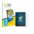 Parte frontal de un envase de producto con el logotipo de la marca BROTECT. Al lado se muestra el dispositivo Amazon Kindle Co