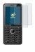 Imagen del dispositivo Energizer E288S con una amplia variedad de protectores de pantalla.