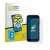 Parte frontal de un envase de producto con el logotipo de la marca BROTECT. Al lado se muestra el dispositivo Doogee Fire 3 co