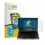 Parte frontal de un envase de producto con el logotipo de la marca BROTECT. Al lado se muestra el dispositivo GPD MicroPC 2 co