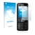 Parte frontal de un envase de producto con el logotipo de la marca upscreen. Al lado se muestra el dispositivo Nokia 6300 2007
