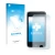 Parte frontal de un envase de producto con el logotipo de la marca upscreen. Al lado se muestra el dispositivo Apple iPhone 3G