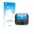 Parte frontal de un envase de producto con el logotipo de la marca upscreen. Al lado se muestra el dispositivo Sony PSP Go con