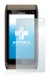 Imagen del dispositivo Nokia n8 con una amplia variedad de protectores de pantalla.