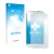 Parte frontal de un envase de producto con el logotipo de la marca upscreen. Al lado se muestra el dispositivo Samsung Galaxy 