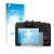 Parte frontal de un envase de producto con el logotipo de la marca upscreen. Al lado se muestra el dispositivo Canon PowerShot