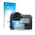 Parte frontal de un envase de producto con el logotipo de la marca upscreen. Al lado se muestra el dispositivo Pentax 645Z con