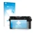 Parte frontal de un envase de producto con el logotipo de la marca upscreen. Al lado se muestra el dispositivo Panasonic Lumix