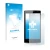 Parte frontal de un envase de producto con el logotipo de la marca upscreen. Al lado se muestra el dispositivo THL 5000T con s