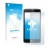 Parte frontal de un envase de producto con el logotipo de la marca upscreen. Al lado se muestra el dispositivo LG K7 (cámara a