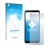 Parte frontal de un envase de producto con el logotipo de la marca upscreen. Al lado se muestra el dispositivo Samsung Galaxy 