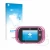Parte frontal de un envase de producto con el logotipo de la marca upscreen. Al lado se muestra el dispositivo Vtech Kidizoom 