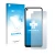 Parte frontal de un envase de producto con el logotipo de la marca upscreen. Al lado se muestra el dispositivo Motorola One Vi