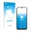 Parte frontal de un envase de producto con el logotipo de la marca upscreen. Al lado se muestra el dispositivo Gigaset GS5 con