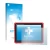 Parte frontal de un envase de producto con el logotipo de la marca upscreen. Al lado se muestra el dispositivo Launch X-431 Pr