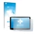 Parte frontal de un envase de producto con el logotipo de la marca upscreen. Al lado se muestra el dispositivo Alpine ILX-F115