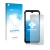 Parte frontal de un envase de producto con el logotipo de la marca upscreen. Al lado se muestra el dispositivo Ulefone Power A