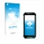 Parte frontal de un envase de producto con el logotipo de la marca upscreen. Al lado se muestra el dispositivo Ulefone Armor 2