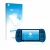 Parte frontal de un envase de producto con el logotipo de la marca upscreen. Al lado se muestra el dispositivo Powkiddy X55 co