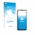 Parte frontal de un envase de producto con el logotipo de la marca upscreen. Al lado se muestra el dispositivo Xiaomi Poco C65