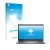Parte frontal de un envase de producto con el logotipo de la marca upscreen. Al lado se muestra el dispositivo Dell Precision 