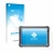 Parte frontal de un envase de producto con el logotipo de la marca upscreen. Al lado se muestra el dispositivo Topdon Phoenix 