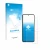 Parte frontal de un envase de producto con el logotipo de la marca upscreen. Al lado se muestra el dispositivo Nubia Flip 5G c