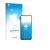Parte frontal de un envase de producto con el logotipo de la marca upscreen. Al lado se muestra el dispositivo ZTE Blade A75 5