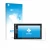 Parte frontal de un envase de producto con el logotipo de la marca upscreen. Al lado se muestra el dispositivo Alpine INE-W611