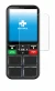 Imagen del dispositivo Geemarc CL8000 con una amplia variedad de protectores de pantalla.