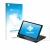 Parte frontal de un envase de producto con el logotipo de la marca upscreen. Al lado se muestra el dispositivo GPD Pocket 4 co