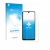 Parte frontal de un envase de producto con el logotipo de la marca upscreen. Al lado se muestra el dispositivo Xiaomi Poco C71