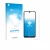 Parte frontal de un envase de producto con el logotipo de la marca upscreen. Al lado se muestra el dispositivo Xiaomi Redmi A5