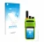 Parte frontal de un envase de producto con el logotipo de la marca upscreen. Al lado se muestra el dispositivo Talkpod N58 Plu