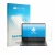 Parte frontal de un envase de producto con el logotipo de la marca upscreen. Al lado se muestra el dispositivo HP EliteBook 25