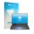 Parte frontal de un envase de producto con el logotipo de la marca upscreen. Al lado se muestra el dispositivo Dell Alienware 