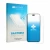 Parte frontal de un envase de producto con el logotipo de la marca upscreen. Al lado se muestra el dispositivo Huawei Nova 16 