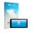 Parte frontal de un envase de producto con el logotipo de la marca upscreen. Al lado se muestra el dispositivo Jado S6 con su 