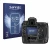 Parte frontal de un envase de producto con el logotipo de la marca Savvies. Al lado se muestra el dispositivo Nikon D3 con su 