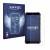 Parte frontal de un envase de producto con el logotipo de la marca Savvies. Al lado se muestra el dispositivo Oukitel WP32 con