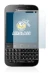 Imagen del dispositivo Blackberry Classic Q20 con una amplia variedad de protectores de pantalla.