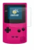 Imagen del dispositivo Nintendo Gameboy Color con una amplia variedad de protectores de pantalla.
