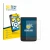 Parte frontal de un envase de producto con el logotipo de la marca BROTECT. Al lado se muestra el dispositivo PocketBook Basic