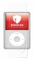 Imagen del dispositivo Apple iPod Classic (Frontal+Trasero, 5.5 Gen. ) con una amplia variedad de protectores de pantalla.
