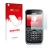 Parte frontal de un envase de producto con el logotipo de la marca upscreen. Al lado se muestra el dispositivo Nokia E72 con s