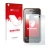 Parte frontal de un envase de producto con el logotipo de la marca upscreen. Al lado se muestra el dispositivo Samsung GT-S523