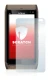 Imagen del dispositivo Nokia n8 con una amplia variedad de protectores de pantalla.