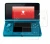 Imagen del dispositivo Nintendo 3DS con una amplia variedad de protectores de pantalla.